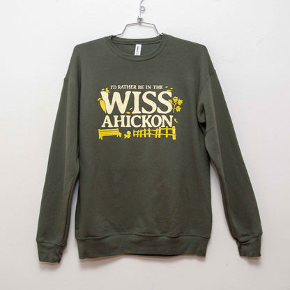 Wissahickon Valley Park Nature Olive Crewneck