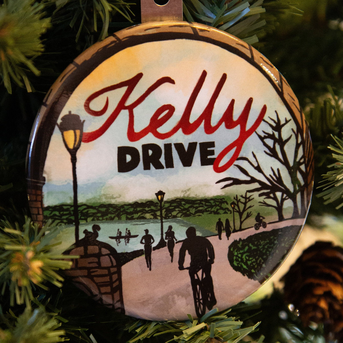 Kelly Drive Christmas Ornament