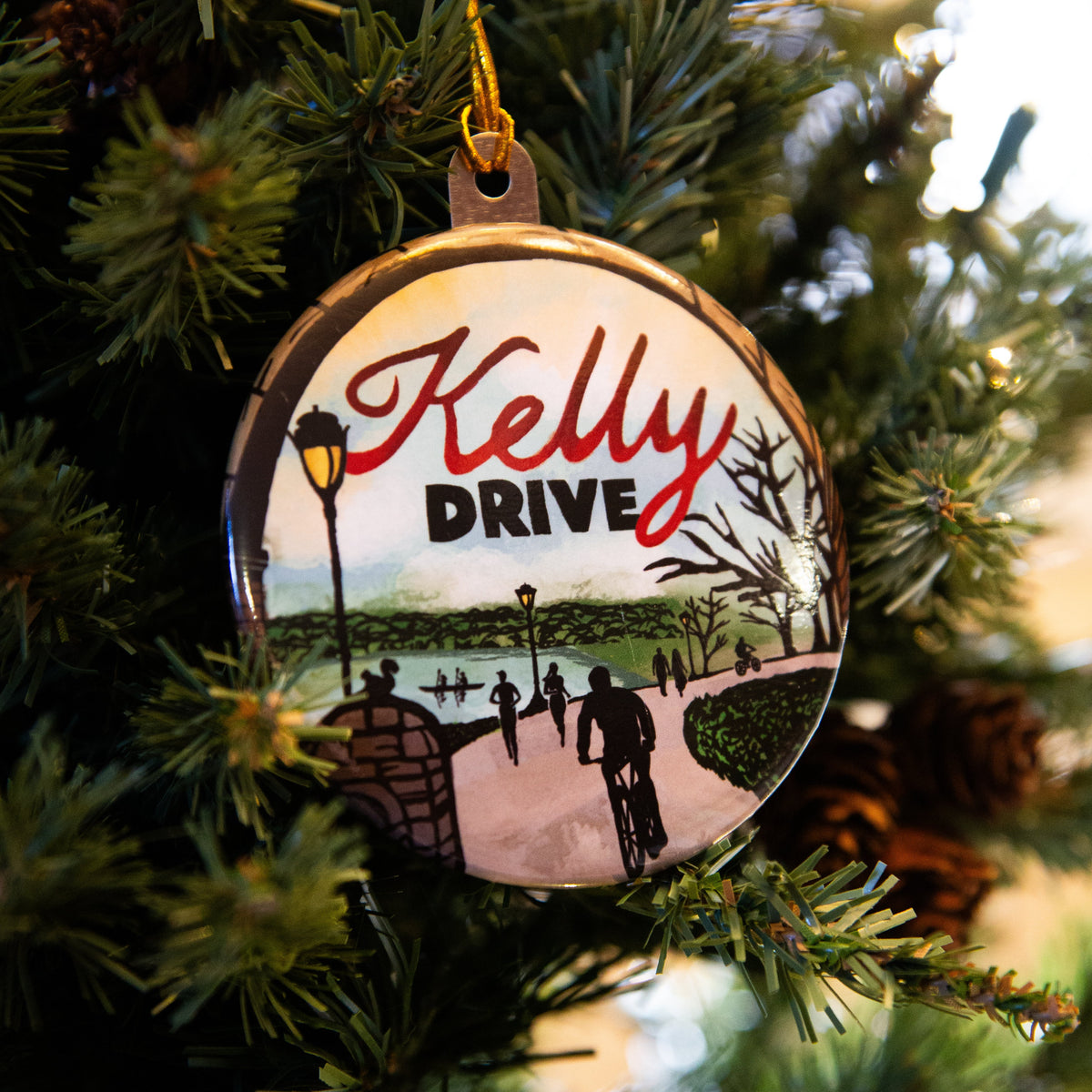 Kelly Drive Christmas Ornament
