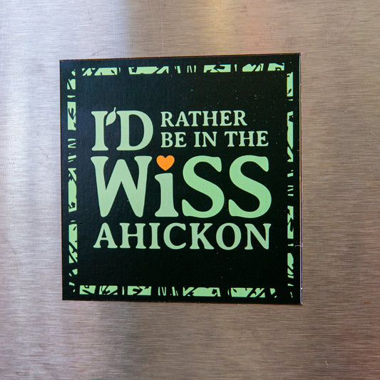 I'd Rather be in the Wissahickon Flexible Magnet