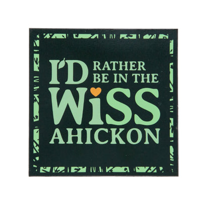 I'd Rather be in the Wissahickon Flexible Magnet