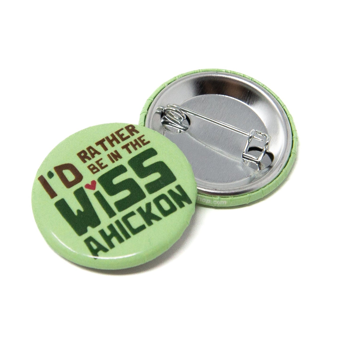 Green button with 'I'd Rather be in the Wissahickon' text
