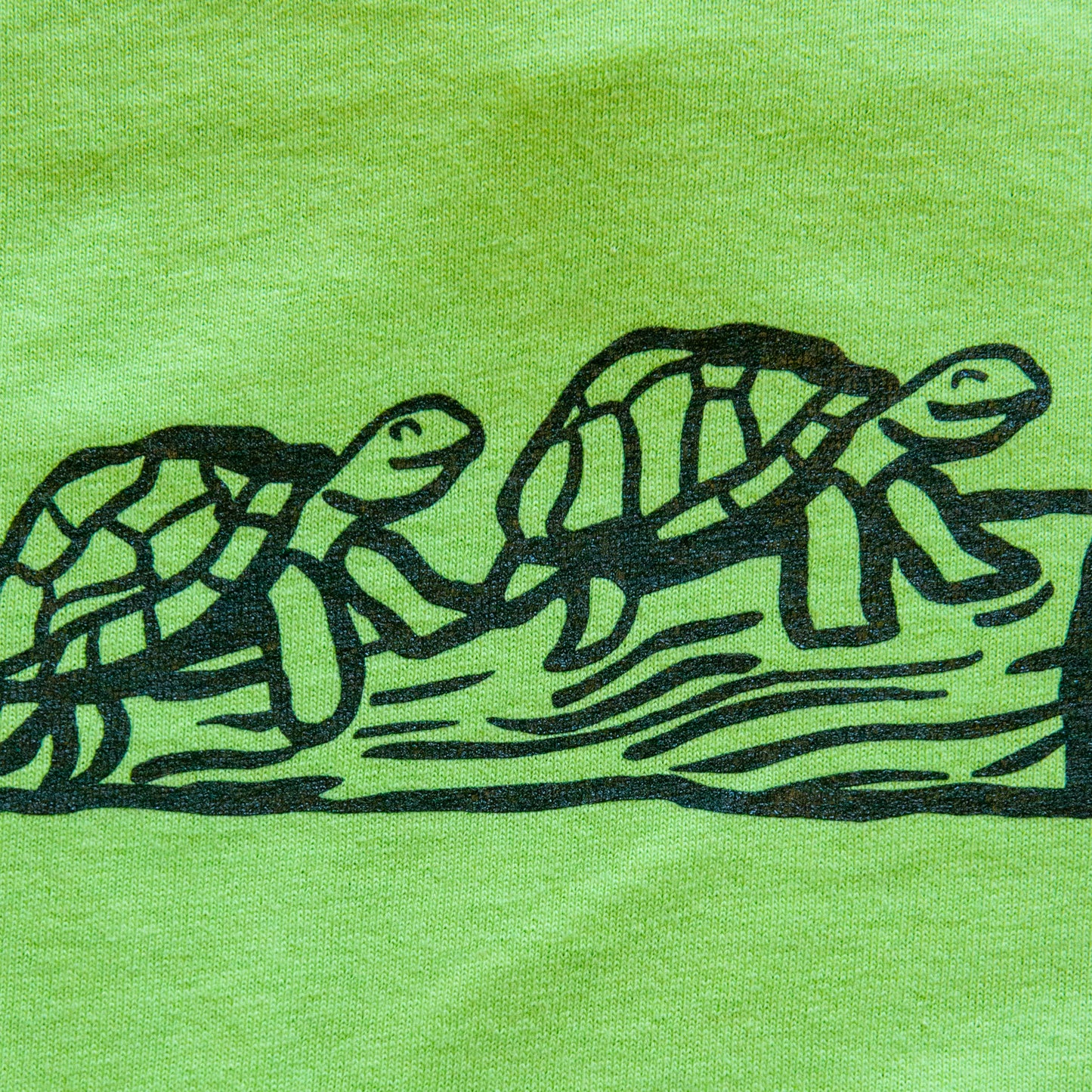 Two Turtles on a Log Toddler Tshirt