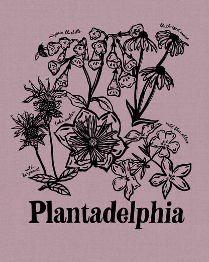 Philadelphia Floral Cotton T-shirt