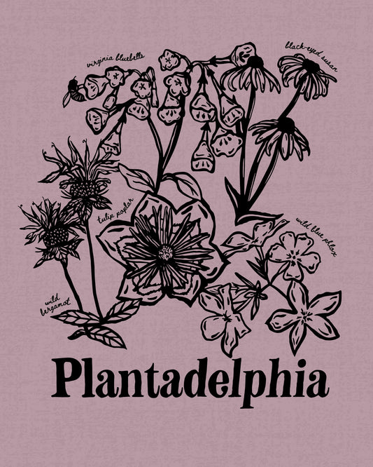 Philadelphia Floral Cotton T-shirt