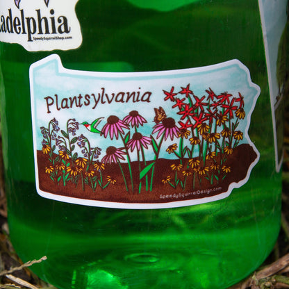Pennsylvania Floral Plant Sticker