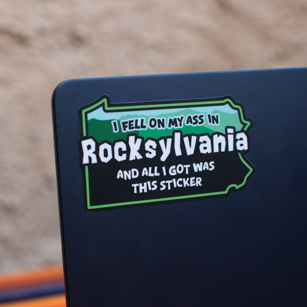 Rocky Pennsylvania Trail Sticker