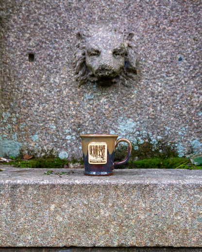 Wissahickon Valley Park Forbidden Drive Handmade Mug, 14 oz.